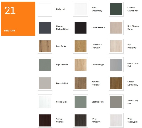 Drzwi Wewnętrzne DRE Ramowe Auri Kolory Modele