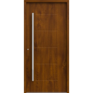 Drzwi Zewnętrzne Gerda Premium Aspen 1 Antywłamaniowe RC2 Komplet