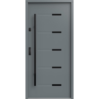 Drzwi Zewnętrzne Gerda Premium Aspen 2B Antywłamaniowe RC2 Komplet