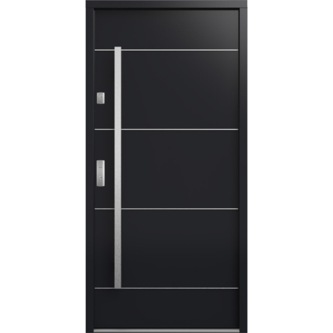 Drzwi Zewnętrzne Gerda Premium Drezno 1 Antywłamaniowe RC2 Kompletny Zestaw