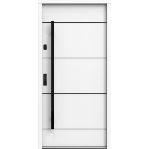 Drzwi Zewnętrzne Gerda Premium Drezno 1B Antywłamaniowe RC2 Komplet