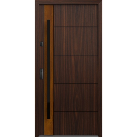 Drzwi Zewnętrzne Gerda Premium Kronach 1B Antywłamaniowe RC2 Kompletny Zestaw