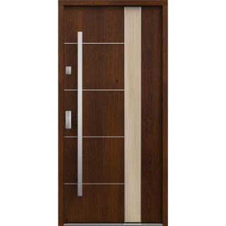 Drzwi Zewnętrzne Gerda Premium Kronach 3 Antywłamaniowe RC2 Kompletny Zestaw