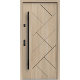 Drzwi Zewnętrzne Gerda Premium Lozanna B Antywłamaniowe RC2 Komplet