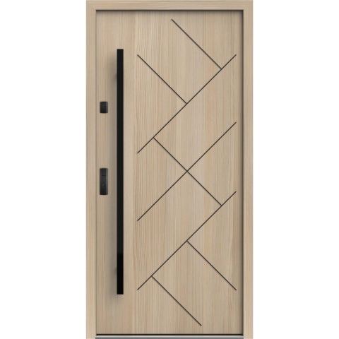 Drzwi Zewnętrzne Gerda Premium Lozanna B Antywłamaniowe RC2 Komplet