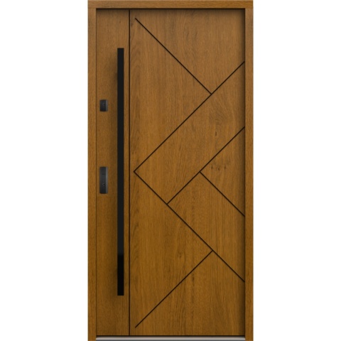 Drzwi Zewnętrzne Gerda Premium Lucenna B Antywłamaniowe RC2 Kompletny Zestaw