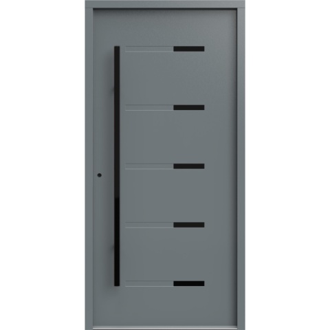 Drzwi Zewnętrzne Gerda Premium Pełne Aspen 2B RC2 Zestaw