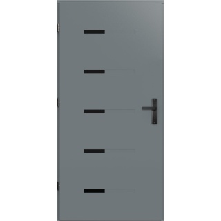 Drzwi Zewnętrzne Gerda Premium Pełne Aspen 2B RC3 Zestaw Antaba