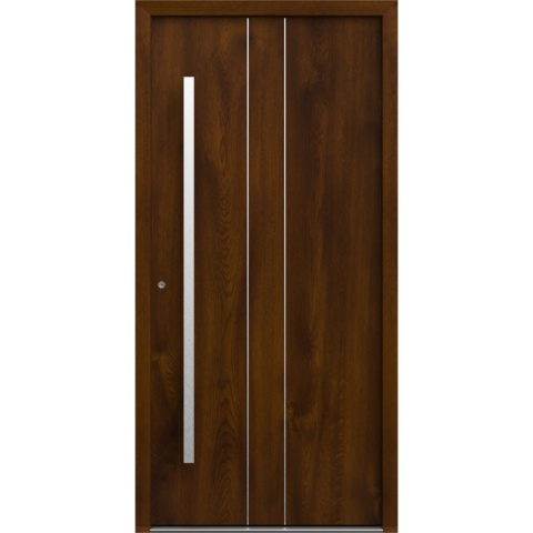 Drzwi Zewnętrzne Gerda Premium Regen 4 Antywłamaniowe RC2 Kompletny Zestaw