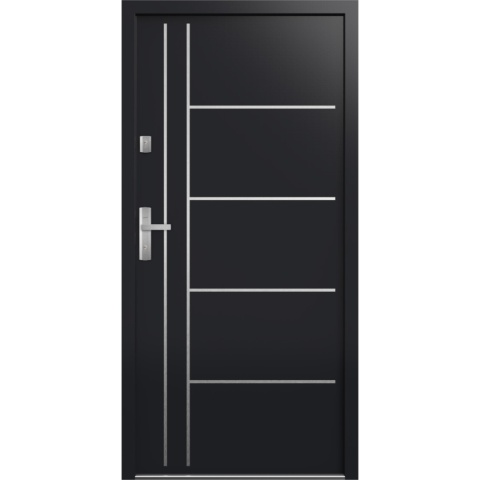 Drzwi Zewnętrzne Gerda Premium Uppsala 1A Antywłamaniowe RC2 Komplet