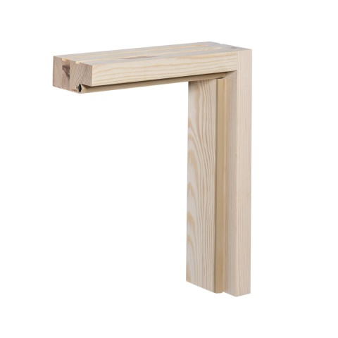 Skrzydło Klasyczne Bezsęczne Pełne Drewniane Wewnętrzne z Ościeżnicą Opcja