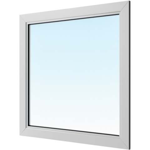 Ciepłe Okno Trzyszybowe FIX 1465 x 1435 Monolit Rózne Kolory