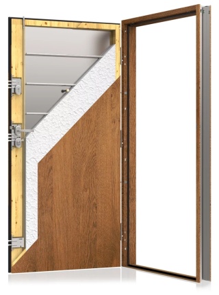 Drzwi Wejściowe GERDA Tokio 1 Insert Stalowe do mieszkań RC2 Różne Kolory do wyboru G1s