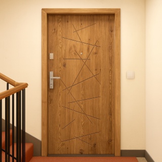 Drzwi Wejściowe GERDA Tahoma Stalowe do mieszkań RC2 Różne Kolory do wyboru G1s