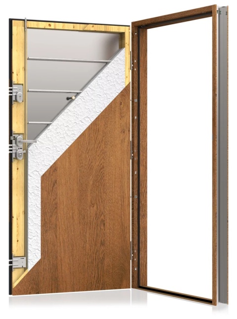 Drzwi Wejściowe GERDA Tahoma Stalowe do mieszkań RC2 Różne Kolory do wyboru