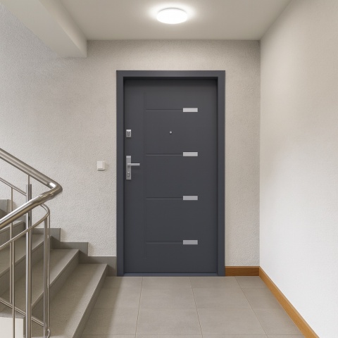 Drzwi Wejściowe GERDA Toledo Stalowe do mieszkań RC2 Różne Kolory do wyboru