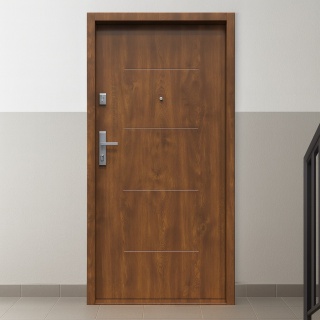 Drzwi Wejściowe GERDA Trentino Stalowe do mieszkań RC2 Różne Kolory do wyboru G1s