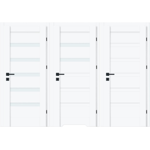 Drzwi Wewnętrzne Fresno Ramowe Białe | NA MAGAZYNIE z ościeżnicą opcja