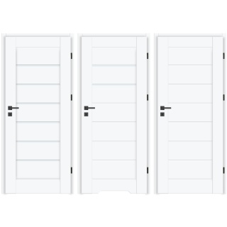 Drzwi Wewnętrzne Suerte Ramowe Białe | NA MAGAZYNIE z ościeżnicą opcja