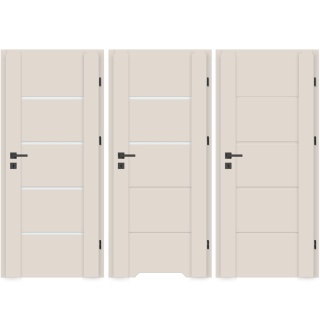 Drzwi Wewnętrzne Lento Ramowe Kaszmir | NA MAGAZYNIE z ościeżnicą opcja