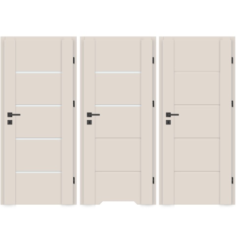 Drzwi Wewnętrzne Lento Ramowe Kaszmir | NA MAGAZYNIE z ościeżnicą opcja