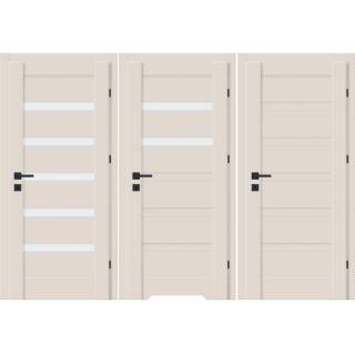 Drzwi Wewnętrzne Fresno Ramowe Kaszmir | NA MAGAZYNIE z ościeżnicą opcja