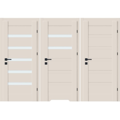 Drzwi Wewnętrzne Fresno Ramowe Kaszmir | NA MAGAZYNIE z ościeżnicą opcja