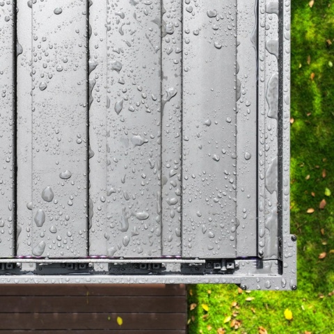 Pergola Wolnostojąca Ogrodowa MIRADOR Solid 80 - 3 x 5 m Antracyt