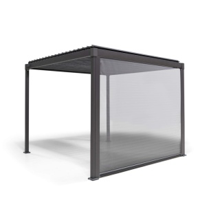 Roleta Opuszczana do Pergoli 4 m MIRADOR Solid i Basic Antracyt