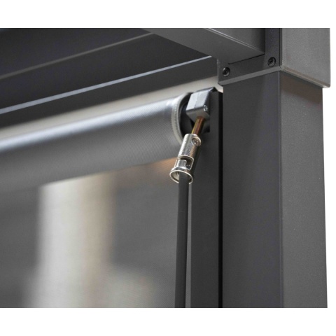 Roleta Opuszczana do Pergoli 4 m MIRADOR Solid i Basic Antracyt