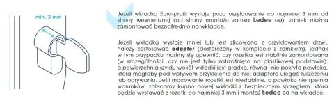 Zamek inteligentny tedee GO2 powered by GERDA (srebrny)