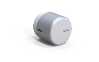 Zamek inteligentny tedee GO2 powered by GERDA (srebrny)
