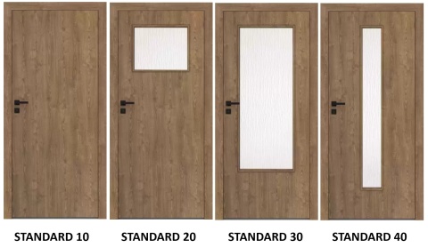 Drzwi Standard DRE Pełne Różne Modele Bezprzylgowe lub Przylgowe