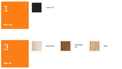 Drzwi DRE Standard 10 H=1983 mm Pełne Bezprzylgowe Różne Kolory
