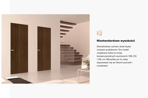 Drzwi DRE Standard 10 H=2110 mm Pełne Przylgowe Różne Kolory