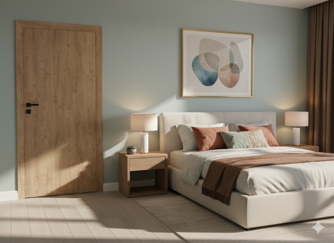 Drzwi DRE Standard 10 H=2240 mm Pełne Przylgowe Różne Kolory