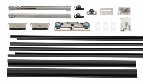 Drzwi Magic Szklane Przesuwne Niewidoczny Ukryty Lustro MODI Łuk2 Ghost NA WYMIAR