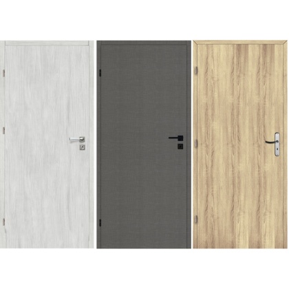 Drzwi Pełne Przylgowe z Ościeżnicą Regulowaną lub Stałą Kolory Voster