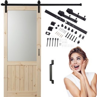 Drzwi Przesuwne Duo Loft Glass z systemem przesuwnym LOFT Opcja