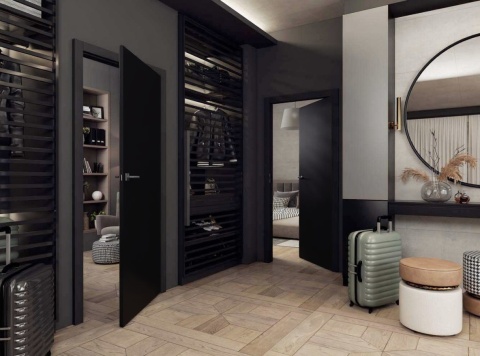 Drzwi Rewersyjne Bezprzylgowe Pełne Gładkie Różne Kolory Premium Voster