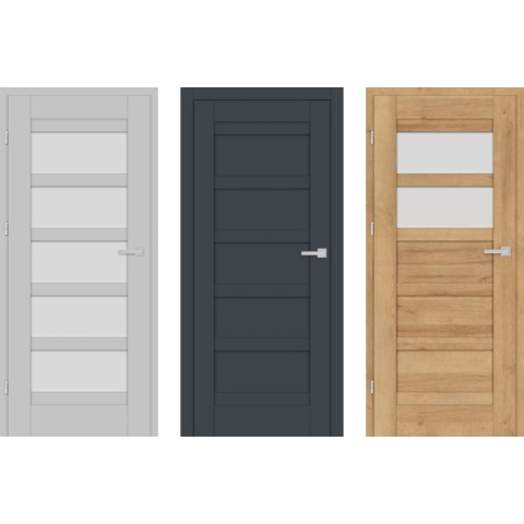 Drzwi Wewnętrzne AZALIA Erkado Przylgowe Bezprzylgowe Kolory Modele