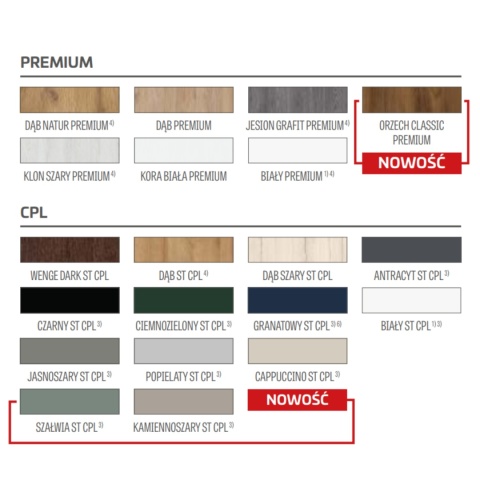 Drzwi Wewnętrzne Werbena Erkado Przylgowe Bezprzylgowe Kolory Modele