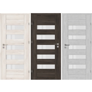 Drzwi Wewnętrzne Bergamo Ramowe Przylgowe Modele Kolory Ościeżnica opcja Zestaw