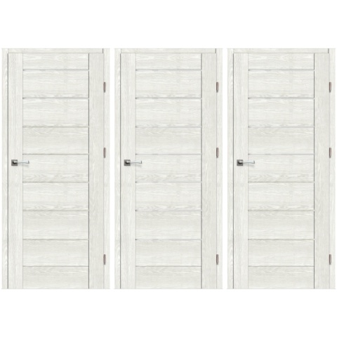 Drzwi Wewnętrzne DELLA Ramowe Przylgowe Ościeżnica opcja Zestaw