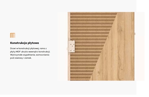 Drzwi Wewnętrzne DRE Fargo 40 Malowane UV Kolory