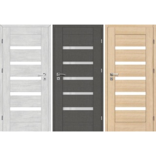 Drzwi Wewnętrzne Etna Ramowe Przylgowe Modele Kolory Ościeżnica opcja Zestaw