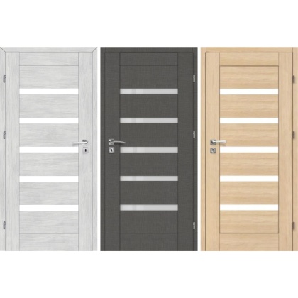 Drzwi Wewnętrzne Etna Ramowe Przylgowe Modele Kolory Ościeżnica opcja Zestaw