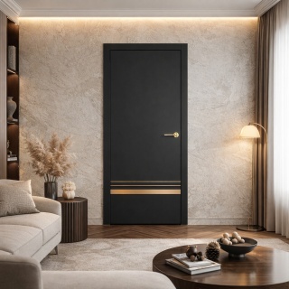 Drzwi Wewnętrzne Intarsja LUX 418 Erkado Pełne