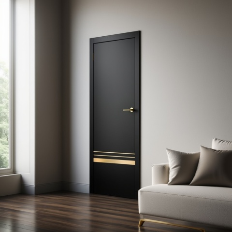 Drzwi Wewnętrzne Intarsja LUX 418 Erkado Pełne