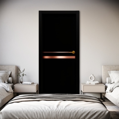 Drzwi Wewnętrzne Intarsja LUX 519 Erkado Pełne